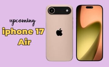 iPhone 17 Air concept image with name label and sleek design