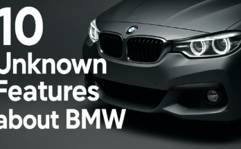 "BMW car with hidden features showcasing advanced technology and luxury." 10 Unknown Facts About BMW