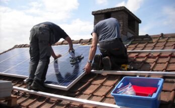solar Energy , engineer's are working on site